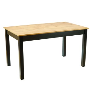 Stół rozkładany stół do jadalni salonu płyta laminowana dąb wotan nogi drewniane bukowe st-30