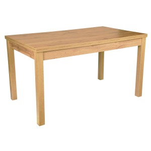 Stół rozkładany stół do jadalni salonu płyta laminowana dąb wotan nogi drewniane bukowe nr 874