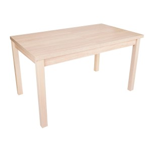 Stół rozkładany stół do kuchni jadalni salonu płyta laminowana dąb sonoma nogi drewniane bukowe nr 874